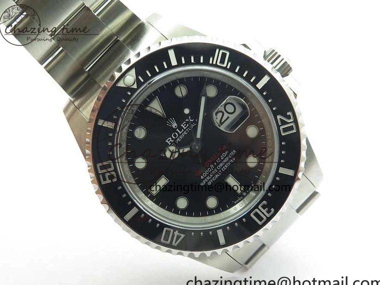 SS A2824 1:1 Case Bracelet 126600 XF Best Sea-Dweller and 904L Edition 0219